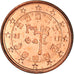 Portugal, Euro Cent, 2002, Lisbon, AU(50-53), Miedź platerowana stalą, KM:740
