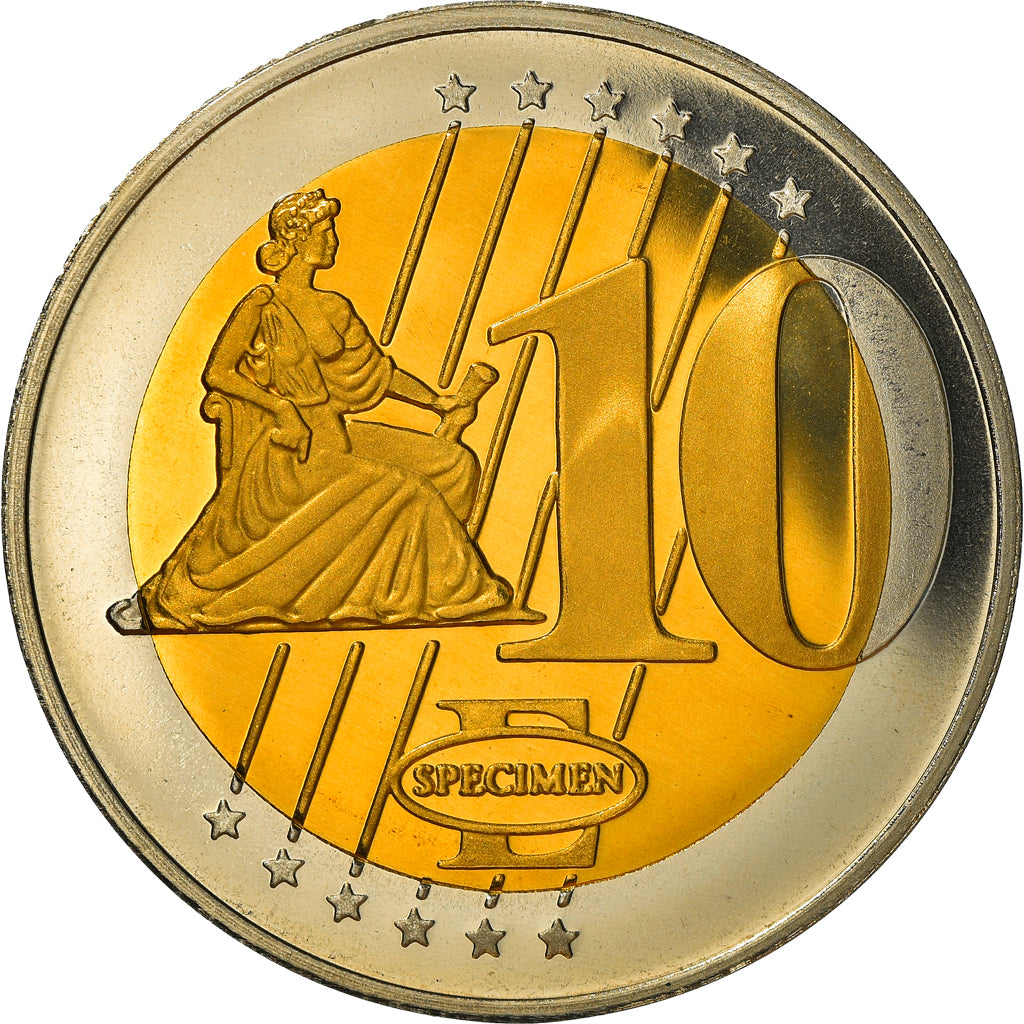 France, Médaille, 10 Euro Essai du Vatican, 2006, SPL+, Bi-Metallic