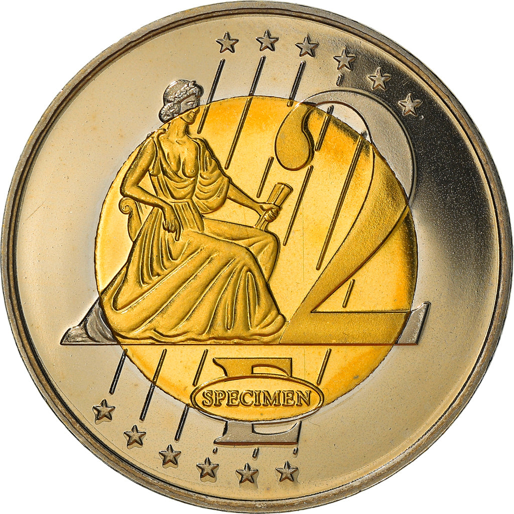 Slovenia, 2 Euro, 2 E, Essai-Trial, 2003, unofficial private coin, FDC