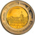 Mónaco, medalla, Essai 2 euros, 2005, unofficial private coin, SC, Bimetálico