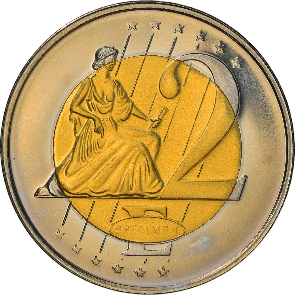 Monaco, Medaille, 2 Euros Essai, Principauté de Monaco, 2007, unofficial