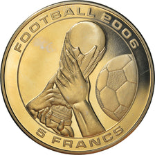 Moneta, CONGO, REPUBBLICA DEMOCRATICA DEL, 5 Francs, 2006, Coupe du monde de