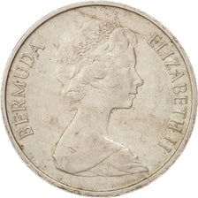 Coin, Bermuda, Elizabeth II, 5 Cents, 1970, AU(50-53), Copper-nickel, KM:16