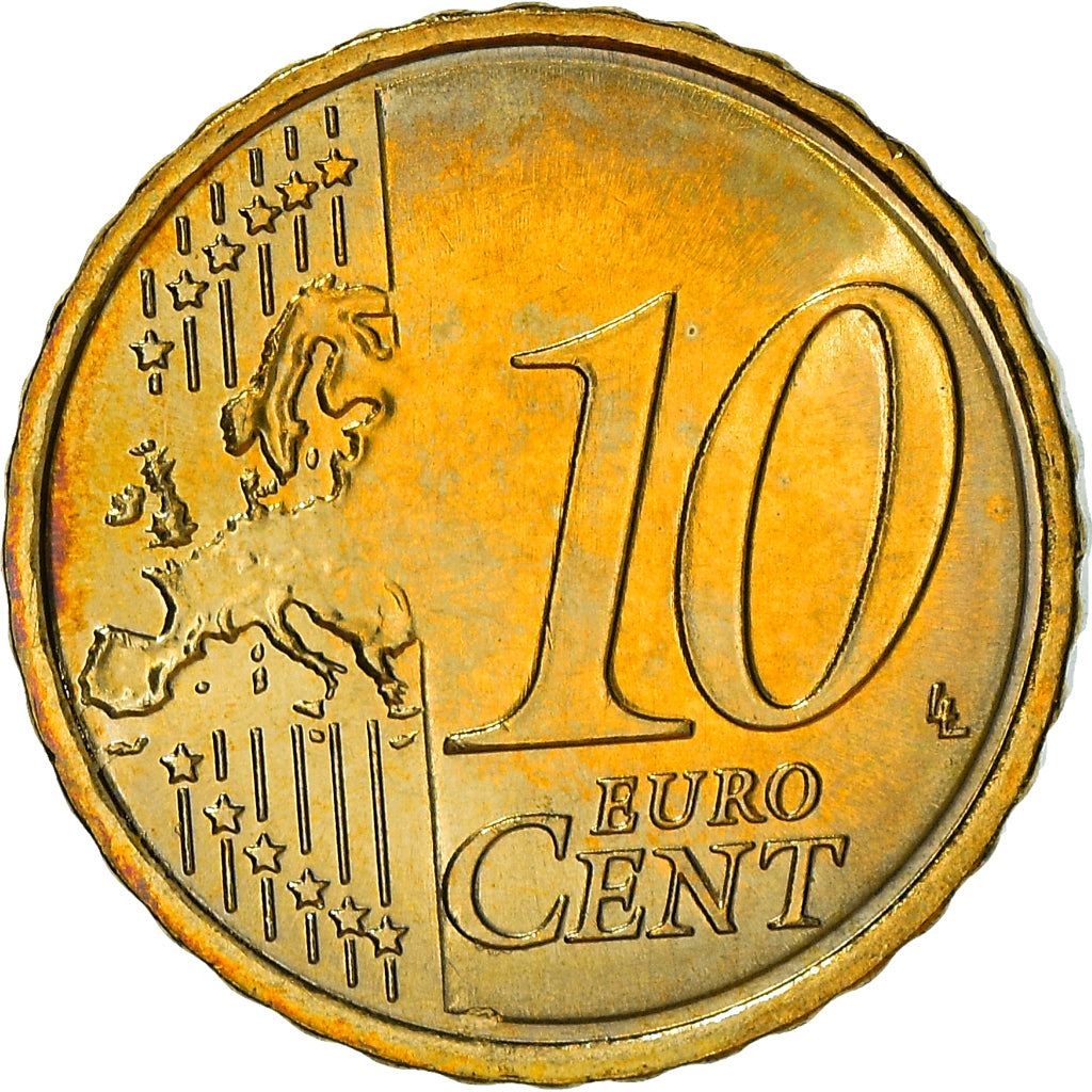 Slovacchia, 10 Euro Cent, 2009, Kremnica, SPL, Ottone, KM:98