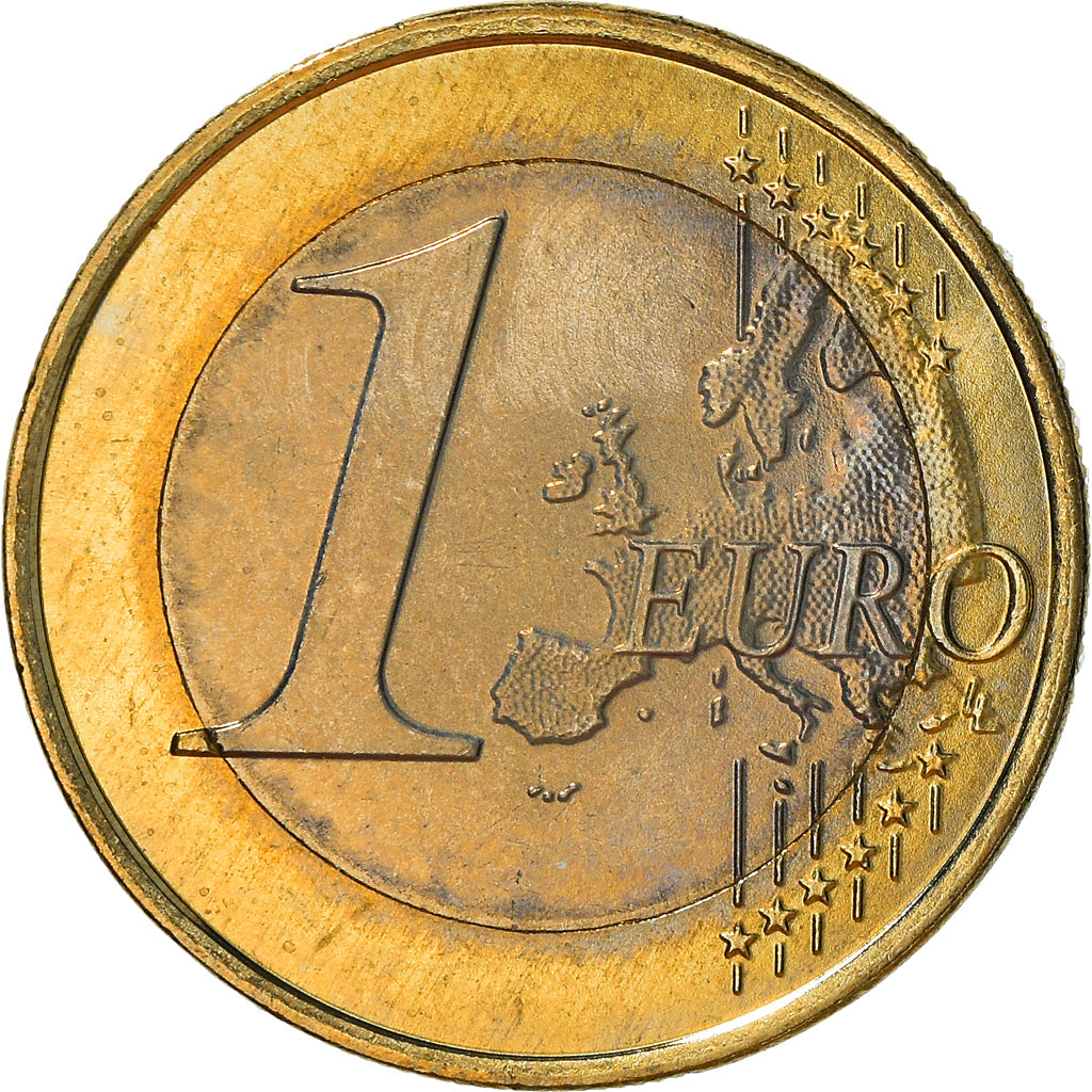 Malta, Euro, 2008, Paris, Colourized, UNZ, Bi-Metallic, KM:131