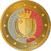 Malta, 50 Euro Cent, 2008, Paris, Colourized, SPL, Ottone, KM:130