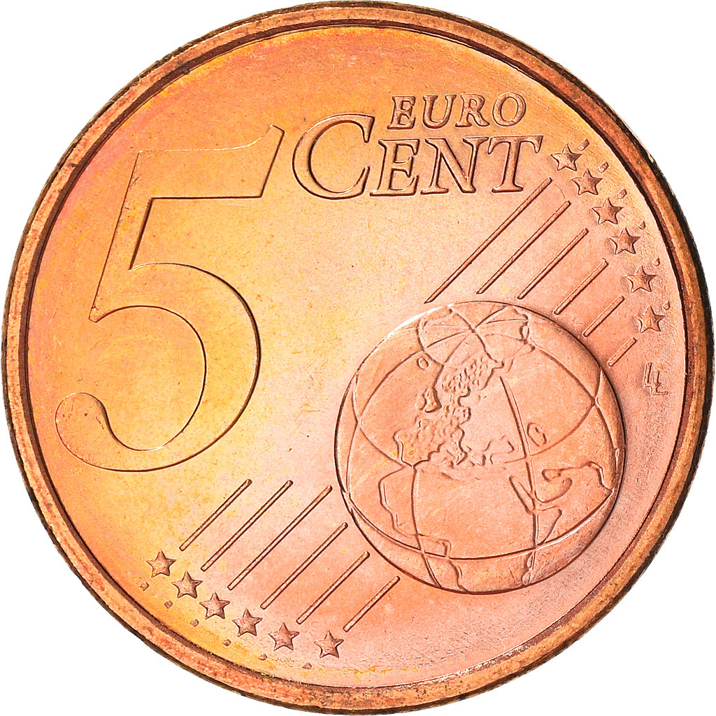 Malta, 5 Euro Cent, 2008, Paris, Colourized, SPL+, Acciaio placcato rame, KM:127