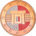 Malta, 2 Euro Cent, 2008, Paris, Colourized, SPL, Acciaio placcato rame, KM:126