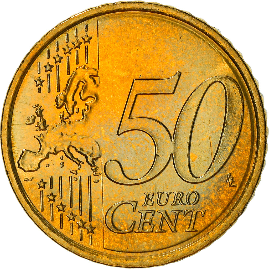 Slovacchia, 50 Euro Cent, 2009, Kremnica, SPL, Ottone, KM:100