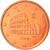 Itália, 5 Euro Cent, 2006, Rome, MS(60-62), Aço Cromado a Cobre, KM:212