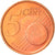 Itália, 5 Euro Cent, 2006, Rome, MS(60-62), Aço Cromado a Cobre, KM:212