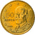 Grécia, 50 Euro Cent, 2009, Athens, MS(64), Latão, KM:213
