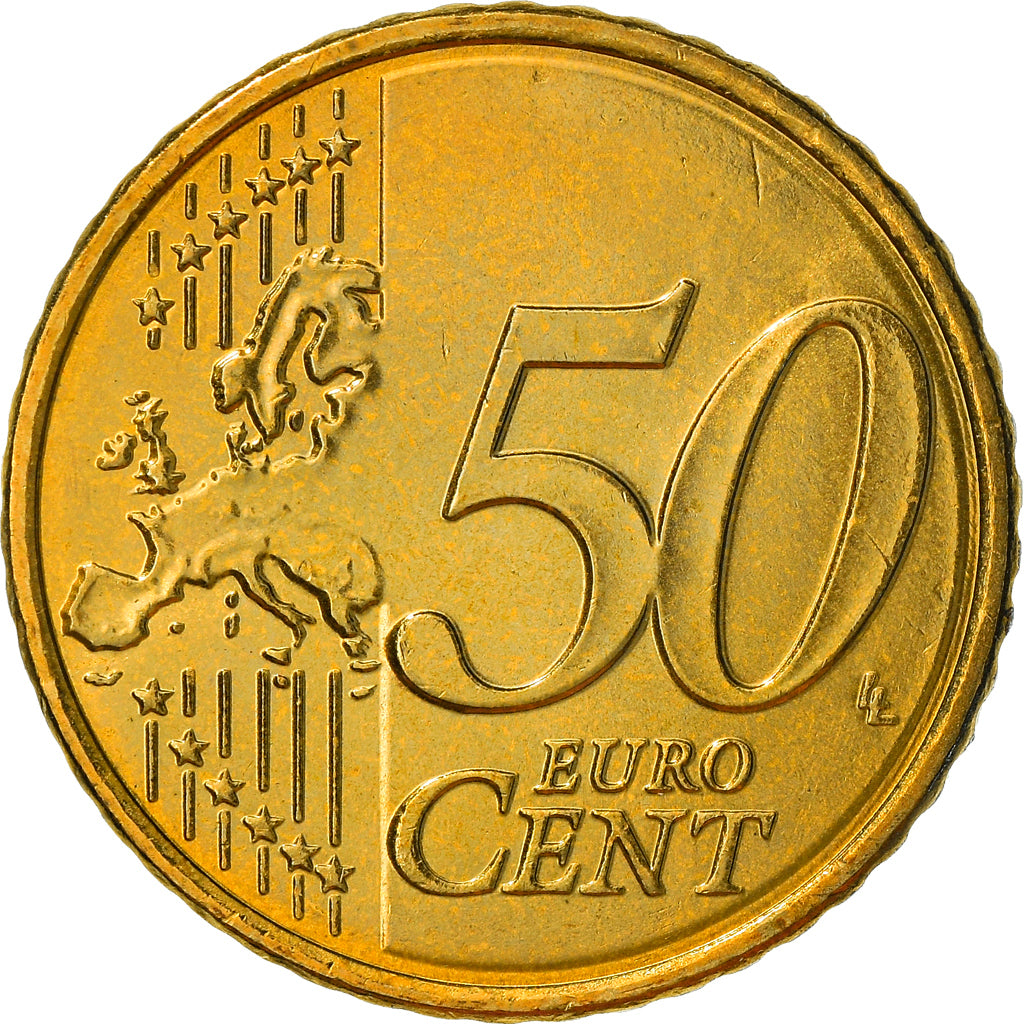 Grecia, 50 Euro Cent, 2009, Athens, SPL+, Ottone, KM:213