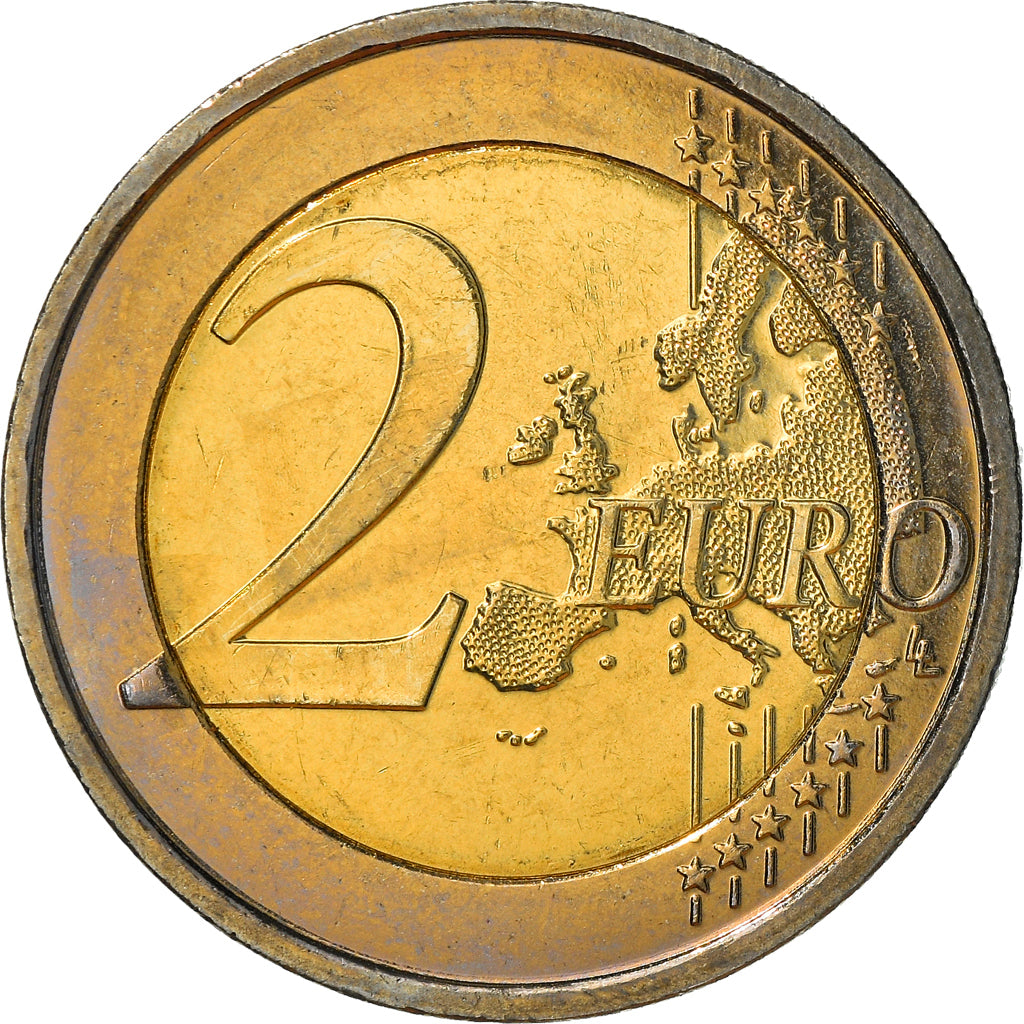 Bélgica, 2 Euro, 2008, Brussels, EBC+, Bimetálico, KM:281