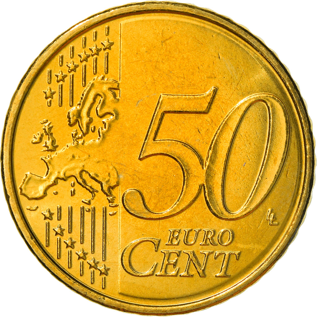 Belgio, 50 Euro Cent, 2009, Brussels, SPL, Ottone, KM:279