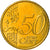 Belgia, 50 Euro Cent, 2009, Brussels, MS(60-62), Mosiądz, KM:279