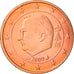 België, 2 Euro Cent, 2009, Brussels, UNC-, Copper Plated Steel, KM:275