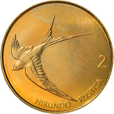 Moneta, Slovenia, 2 Tolarja, 2004, SPL, Nichel-ottone, KM:5