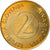 Moneda, Eslovenia, 2 Tolarja, 2004, EBC+, Níquel - latón, KM:5