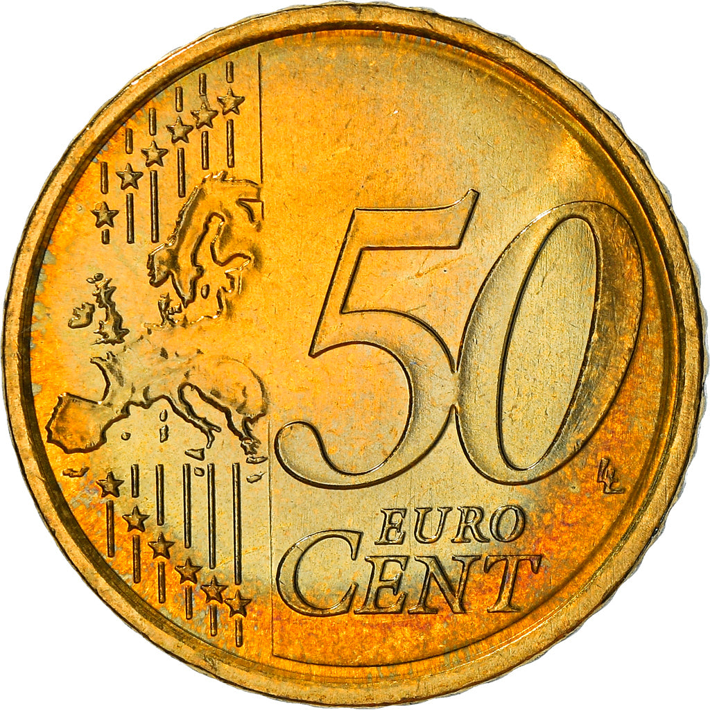Slowakei, 50 Euro Cent, 2009, Kremnica, SS+, Messing, KM:100