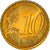 Słowacja, 10 Euro Cent, 2009, Kremnica, AU(50-53), Mosiądz, KM:98