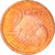 Eslovaquia, 2 Euro Cent, 2009, Kremnica, EBC+, Cobre chapado en acero, KM:96