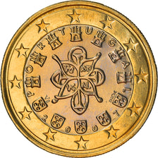 Portogallo, Euro, 2007, Lisbon, SPL+, Bi-metallico, KM:746