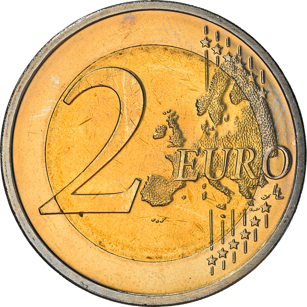 Slowenien, 2 Euro, Primoz Trubar, 2008, Vantaa, VZ+, Bi-Metallic, KM:80