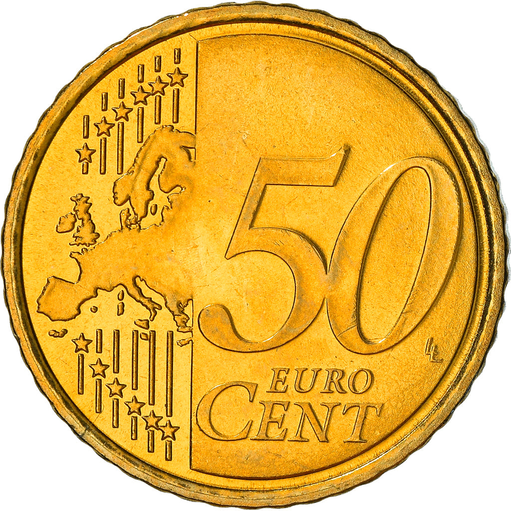 Slowenien, 50 Euro Cent, 2007, UNZ+, Messing, KM:73