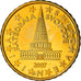 Slovénie, 10 Euro Cent, 2007, TTB+, Laiton, KM:71