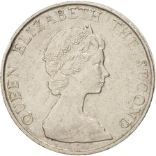 Moneda, Hong Kong, Elizabeth II, 5 Dollars, 1982, MBC+, Cobre - níquel, KM:46
