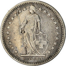 Münze, Schweiz, 2 Francs, 1905, Bern, S+, Silber, KM:21
