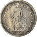 Münze, Schweiz, 2 Francs, 1905, Bern, S+, Silber, KM:21