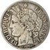 Münze, Frankreich, Cérès, 2 Francs, 1871, Paris, S+, Silber, KM:817.1