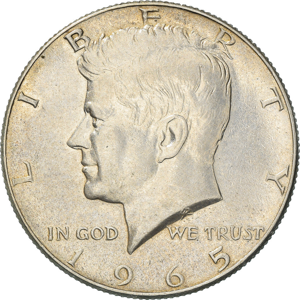 Münze, Vereinigte Staaten, Kennedy Half Dollar, Half Dollar, 1965, U.S. Mint