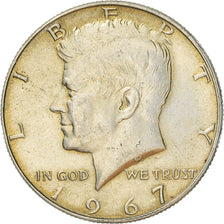 Münze, Vereinigte Staaten, Kennedy Half Dollar, Half Dollar, 1967, U.S. Mint