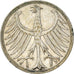 Monnaie, République fédérale allemande, 5 Mark, 1957, Hamburg, TTB+, Argent