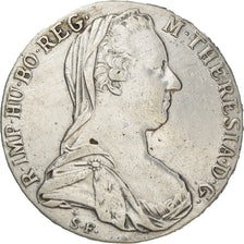 Moneta, Austria, Joseph II, Thaler, 1780, Vienna, Restrike, BB, Argento, KM:T1