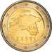 Estonia, 2 Euro, 2011, Vantaa, BB+, Bi-metallico, KM:68