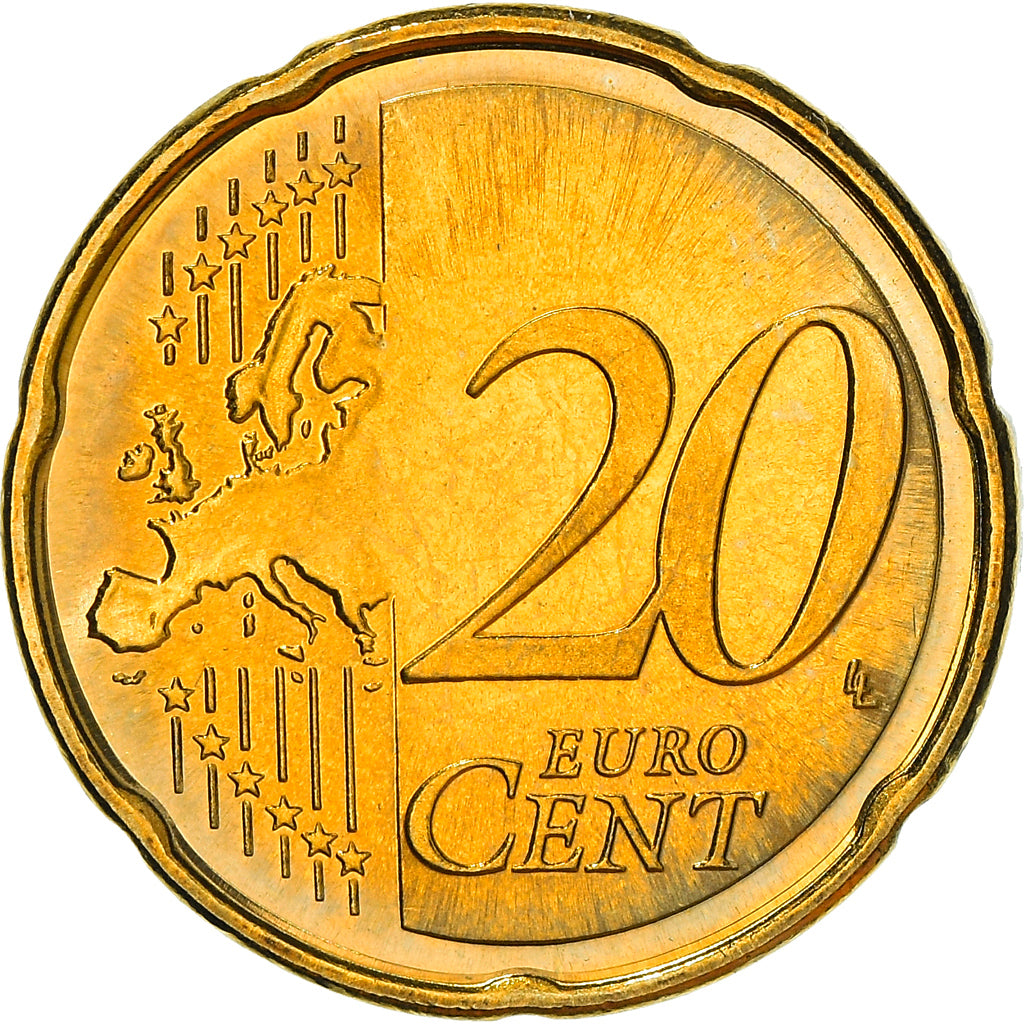 Estonia, 20 Euro Cent, 2011, Vantaa, BB+, Ottone, KM:65