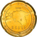 Estonia, 20 Euro Cent, 2011, Vantaa, VZ+, Messing, KM:65