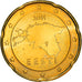 Estonia, 20 Euro Cent, 2011, Vantaa, UNZ+, Messing, KM:65