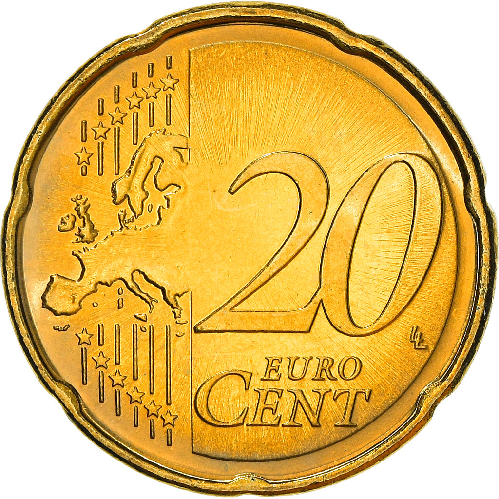 Estonia, 20 Euro Cent, 2011, Vantaa, UNZ+, Messing, KM:65