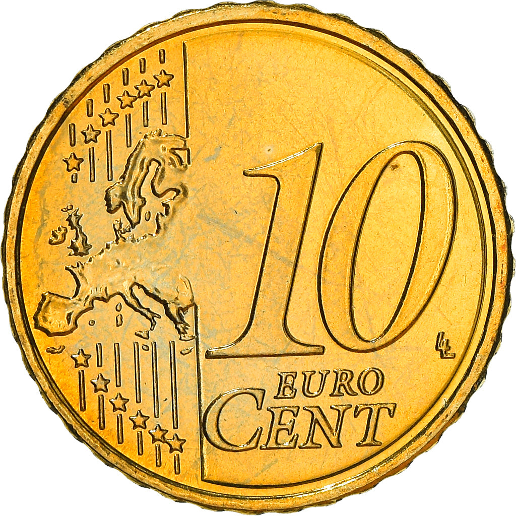 Estonia, 10 Euro Cent, 2011, Vantaa, BB+, Ottone, KM:64