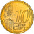Estónia, 10 Euro Cent, 2011, Vantaa, AU(50-53), Latão, KM:64