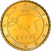 Estonia, 10 Euro Cent, 2011, Vantaa, VZ+, Messing, KM:64