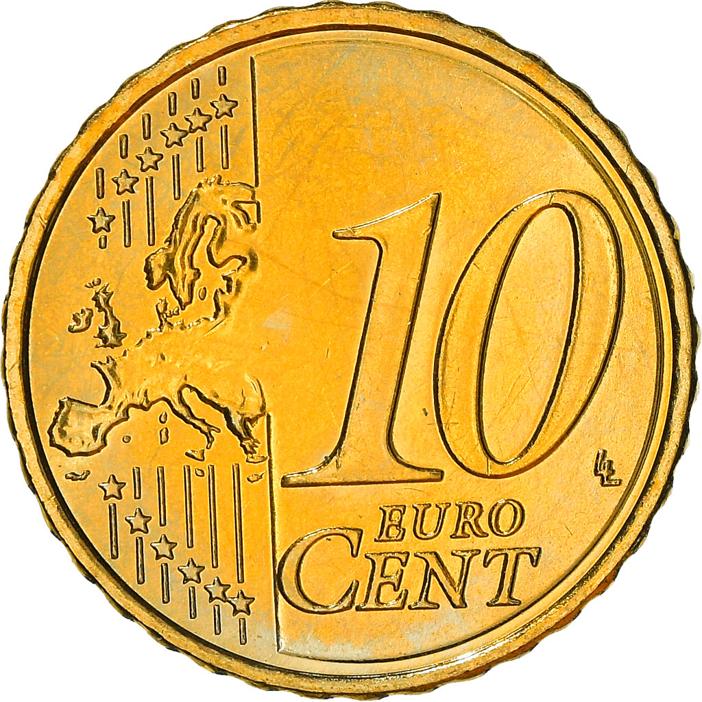 Estonia, 10 Euro Cent, 2011, Vantaa, VZ+, Messing, KM:64