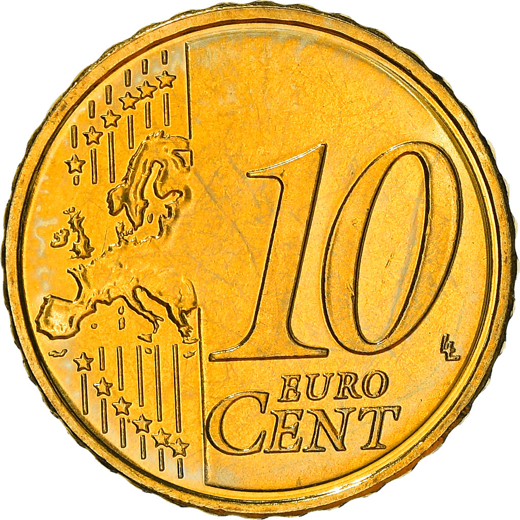 Estonia, 10 Euro Cent, 2011, Vantaa, UNZ+, Messing, KM:64