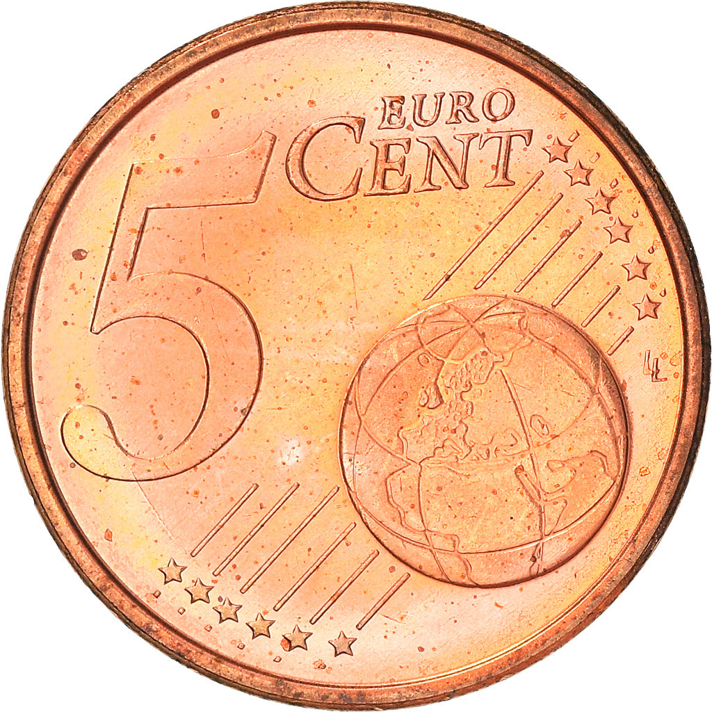 Estonia, 5 Euro Cent, 2011, Vantaa, BB+, Acciaio placcato rame, KM:63