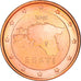 Estonia, 5 Euro Cent, 2011, Vantaa, SPL+, Acciaio placcato rame, KM:63